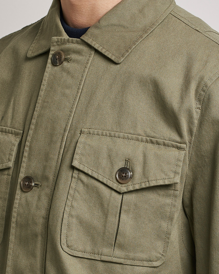Mies | Takit | Morris | Amira Cotton Sand Field Jacket Olive