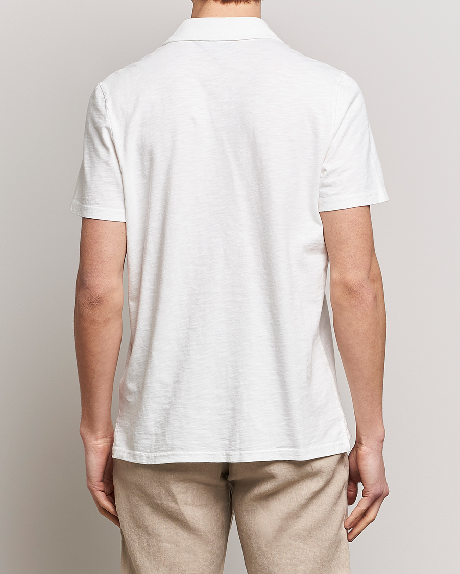 Mies | Pikeet | Morris | Clopton Cotton Blend Polo Off White