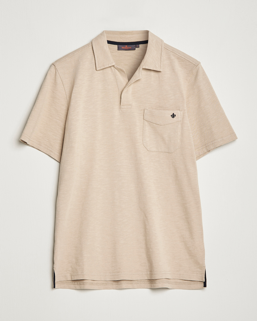 Mies | Pikeet | Morris | Clopton Cotton Blend Polo Khaki