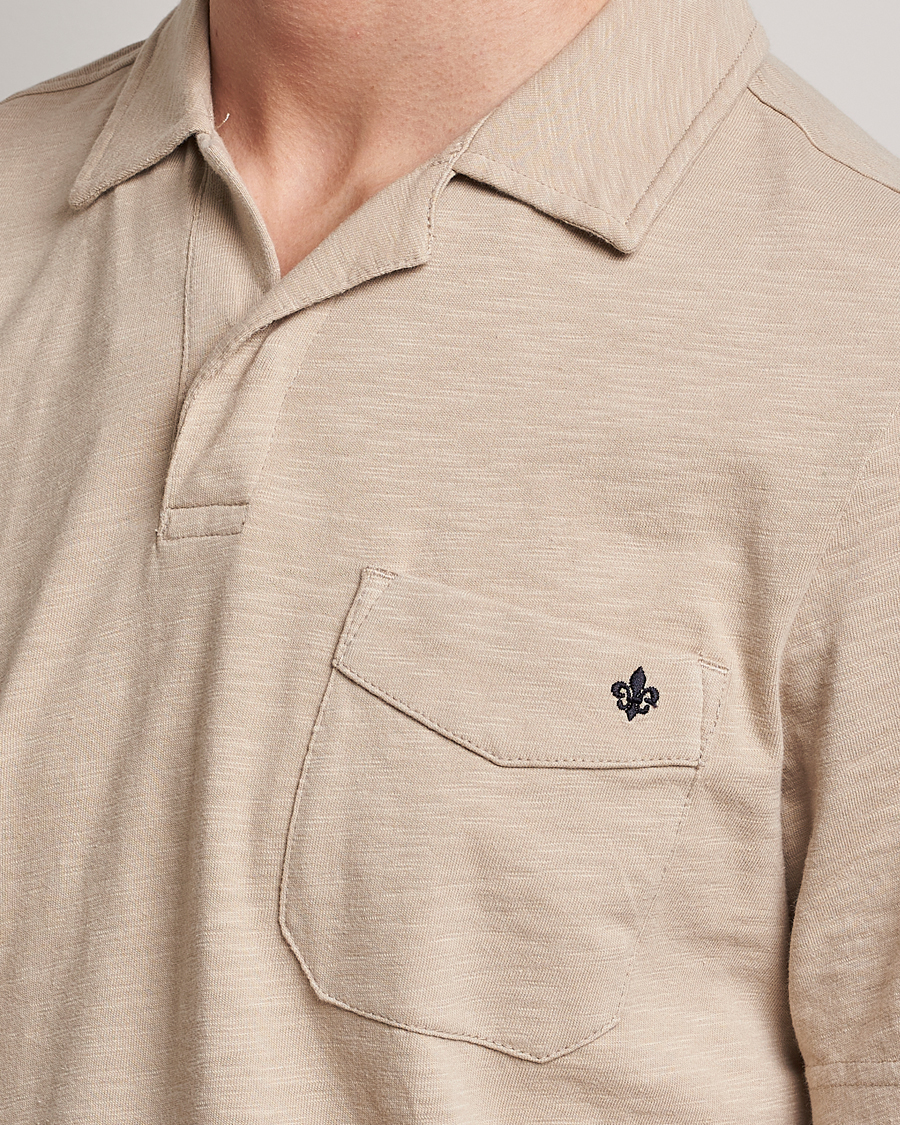 Mies | Pikeet | Morris | Clopton Cotton Blend Polo Khaki