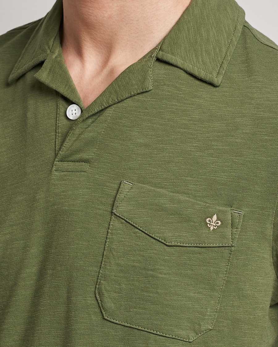 Mies | Pikeet | Morris | Clopton Cotton Blend Polo Sage Green