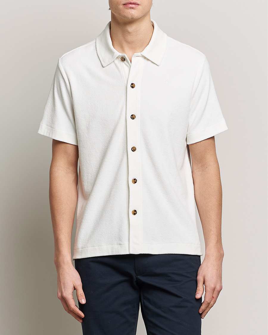 Mies | Vaatteet | Morris | Hunter Terry Short Sleeve Shirt Off White