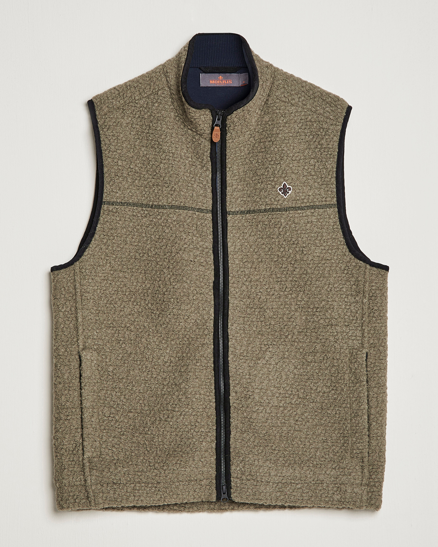 Mies | Ulkoliivit | Morris | Whitfield Pile Vest Green