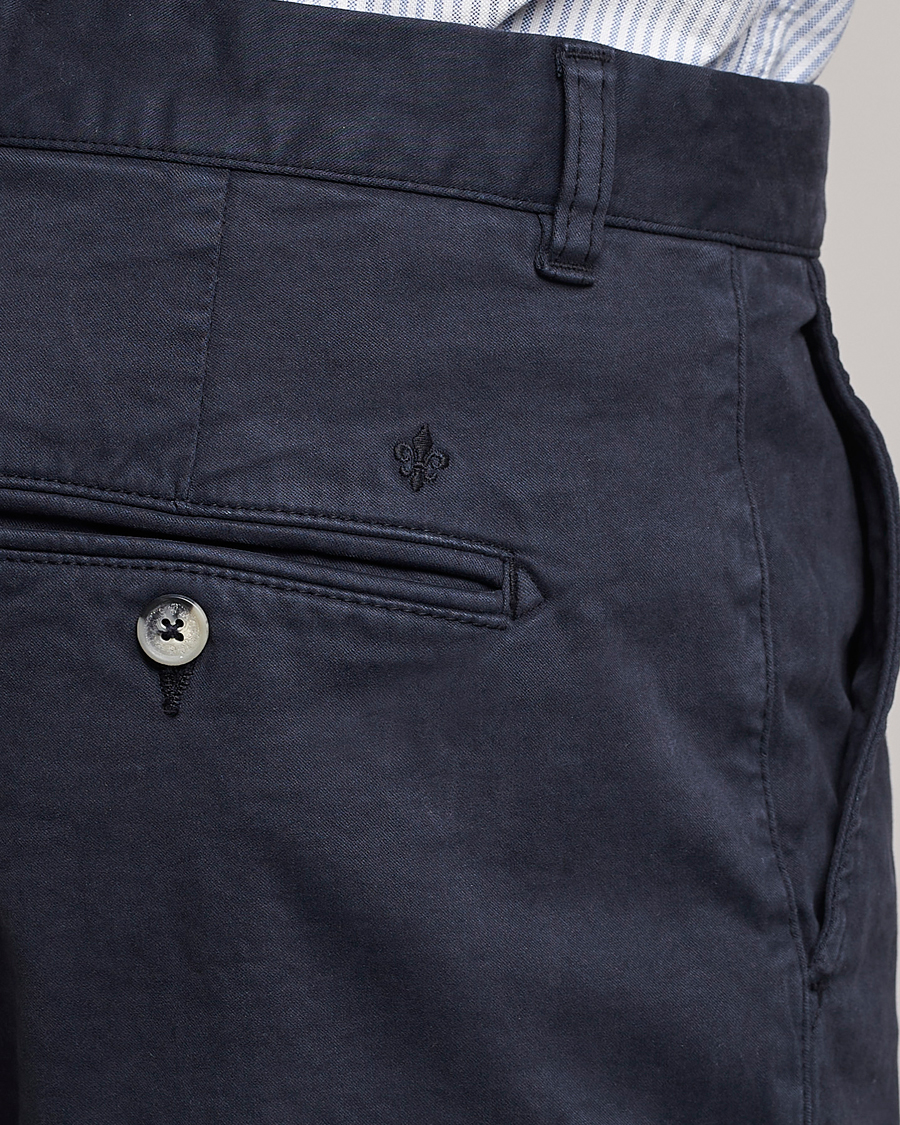 Mies | Housut | Morris | Jeffrey Brushed Chinos Blue