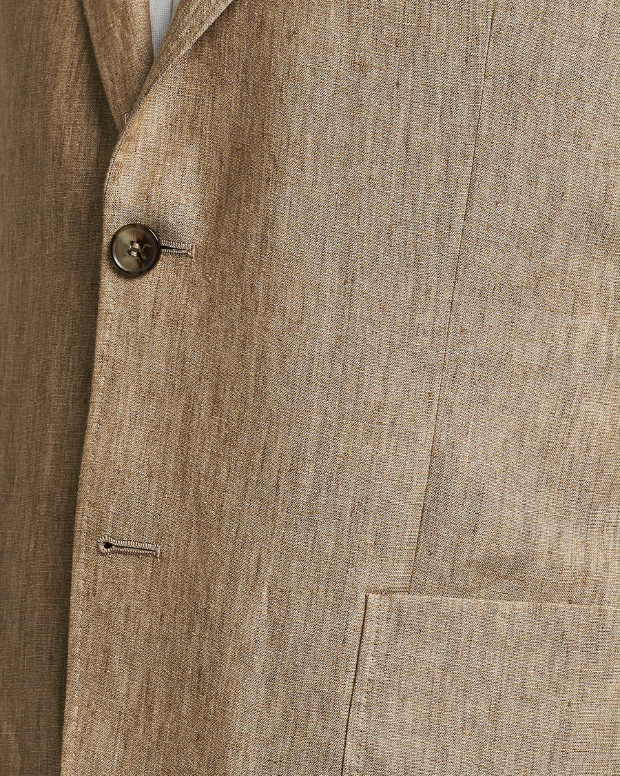 Mies | Pikkutakit | Morris | Archie Linen Suit Blazer Khaki
