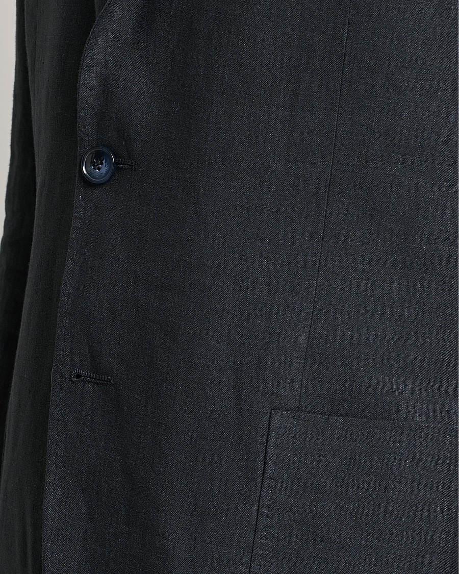 Mies | Pikkutakit | Morris | Archie Linen Suit Blazer Navy