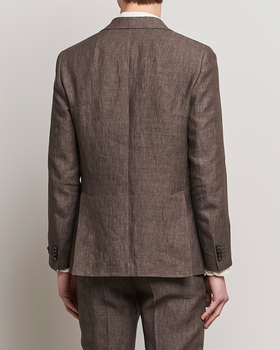 Mies | Pikkutakit | Morris | Archie Linen Suit Blazer Brown