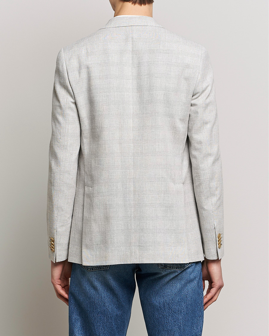 Mies | Pikkutakit | Morris | Archie Glencheck Cotton Blazer Khaki