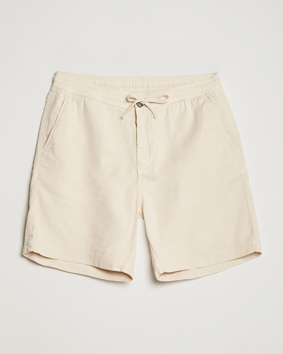 Mies | Shortsit | Morris | Fenix Linen Drawstring Shorts Beige