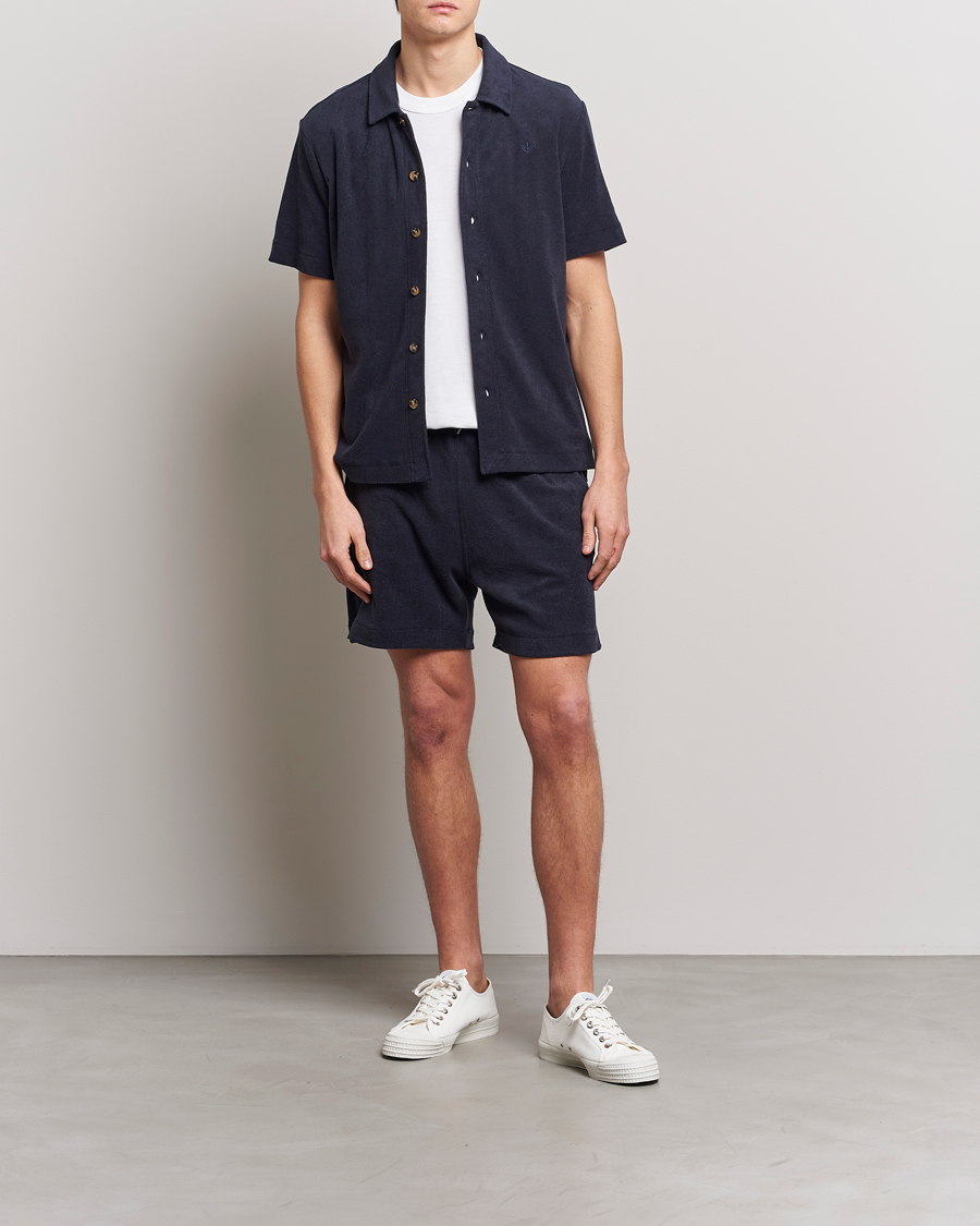 Mies | Shortsit | Morris | Hunter Terry Shorts Navy