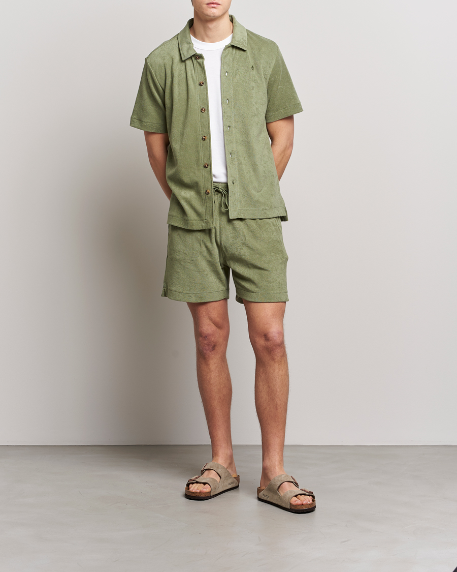 Mies | Shortsit | Morris | Hunter Terry Shorts Olive