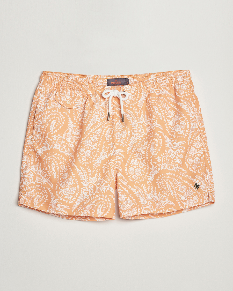 Mies | Uimahousut | Morris | Paisley Bathing Trunks Orange