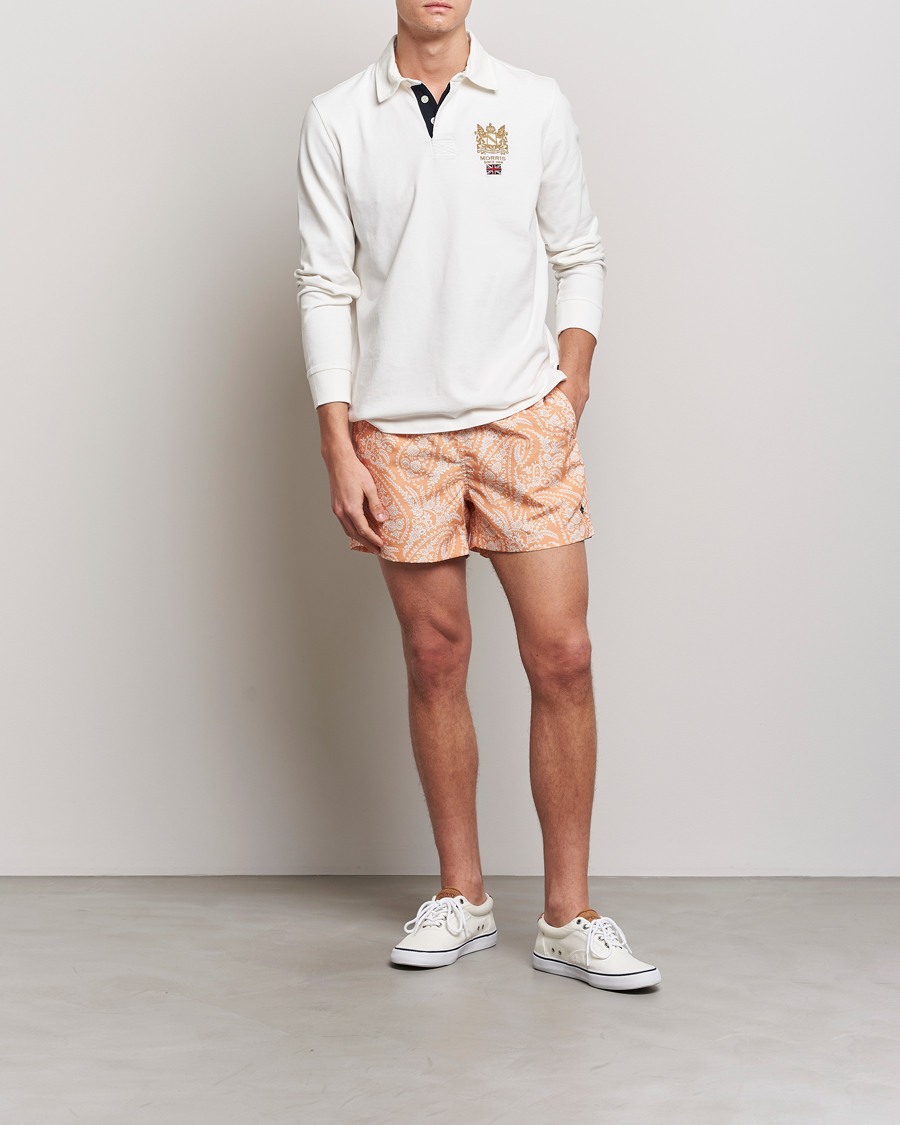 Mies | Uimahousut | Morris | Paisley Bathing Trunks Orange
