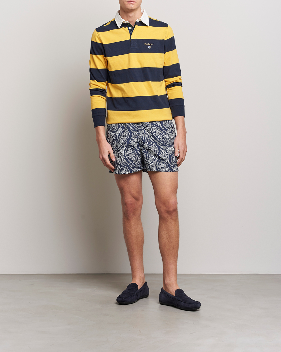 Mies | Uimahousut | Morris | Paisley Bathing Trunks Navy
