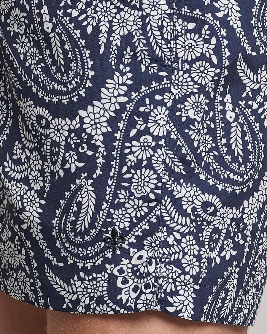 Mies | Uimahousut | Morris | Paisley Bathing Trunks Navy