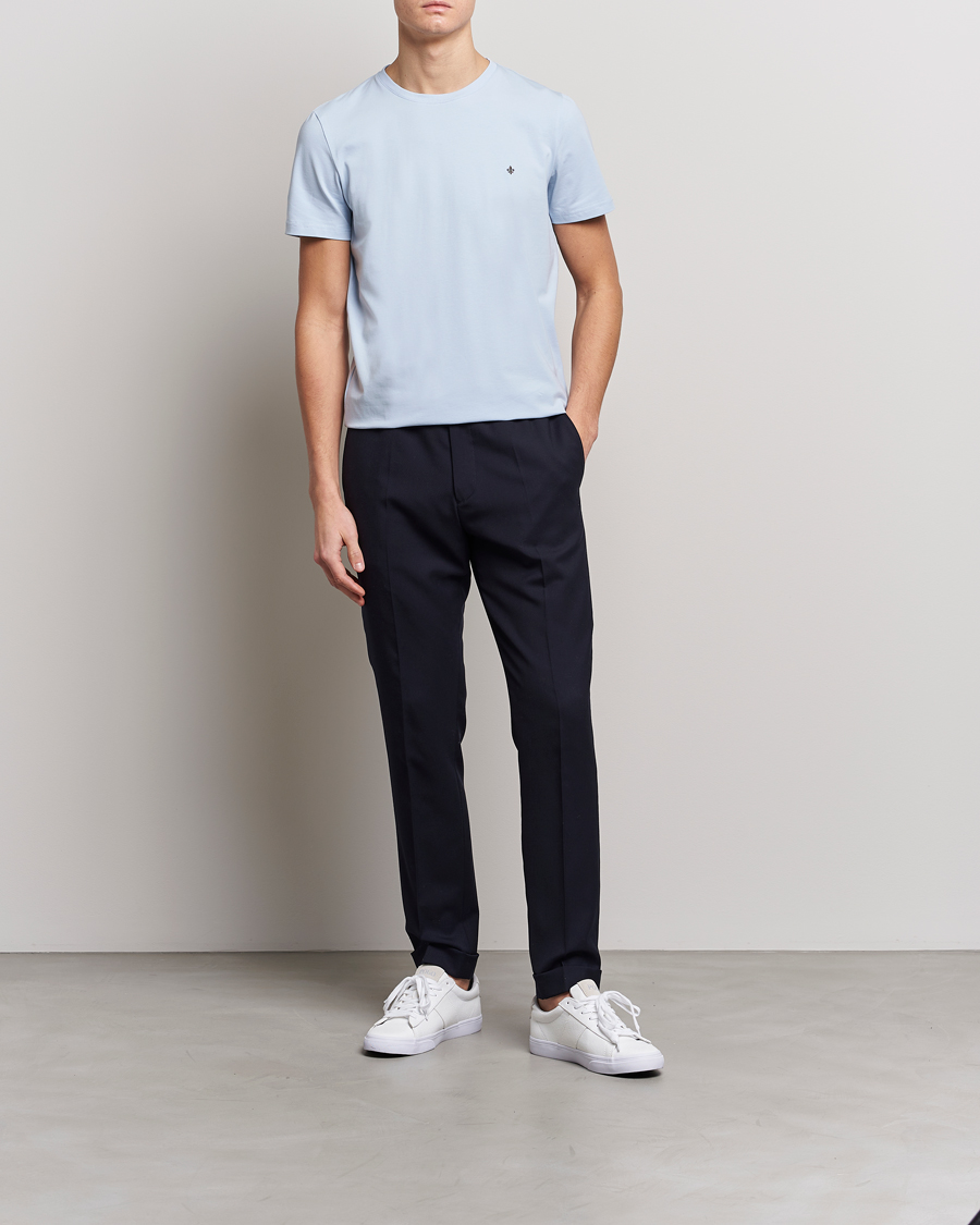 Mies | T-paidat | Morris | James Cotton T-Shirt Light Blue