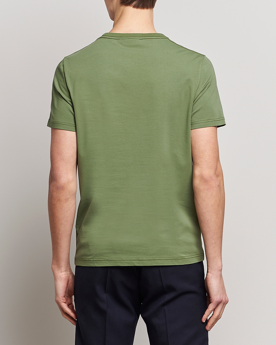 Mies | T-paidat | Morris | James Cotton T-Shirt Dark Green