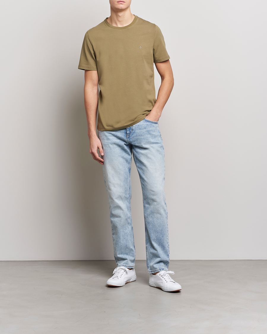 Mies | T-paidat | Morris | James Cotton T-Shirt Olive