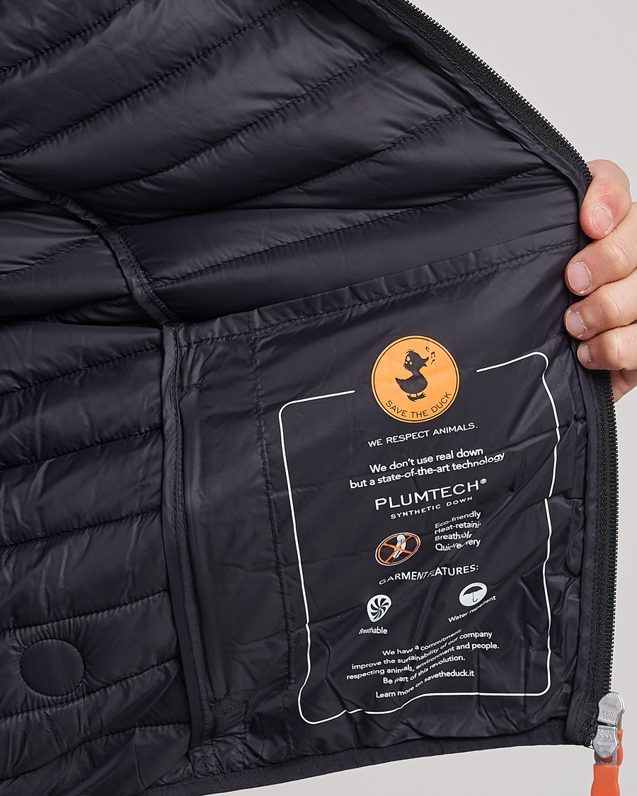 Mies | Takit | Save The Duck | Adamus Lightweight Padded Vest Black