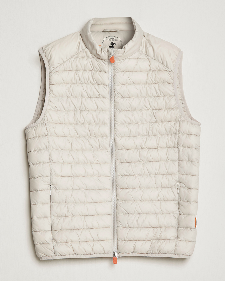 Mies | Ulkoliivit | Save The Duck | Adamus Lightweight Padded Vest Rainy Beige