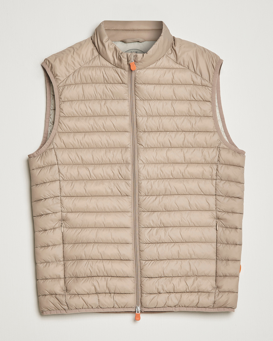 Mies | Ulkoliivit | Save The Duck | Adamus Lightweight Padded Vest Dune Beige