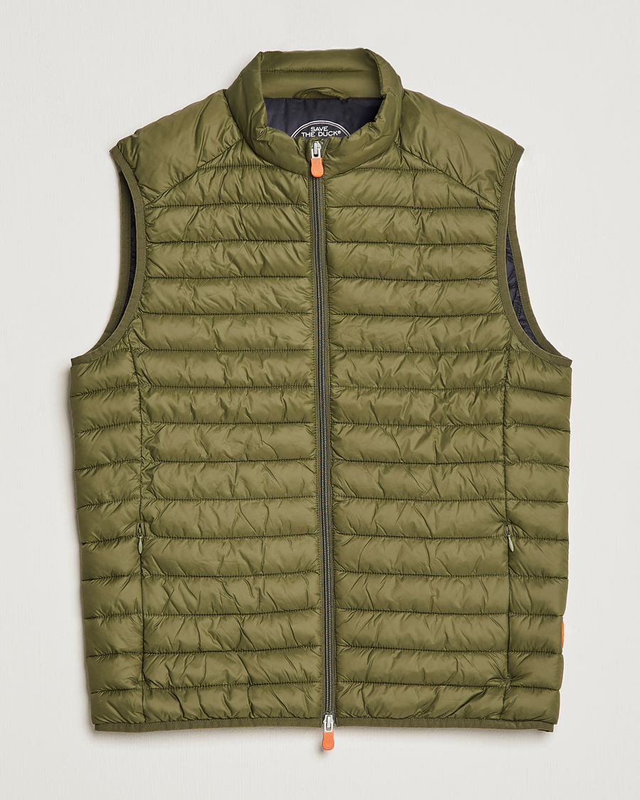 Mies | Ulkoliivit | Save The Duck | Adamus Lightweight Padded Vest Dusty Olive