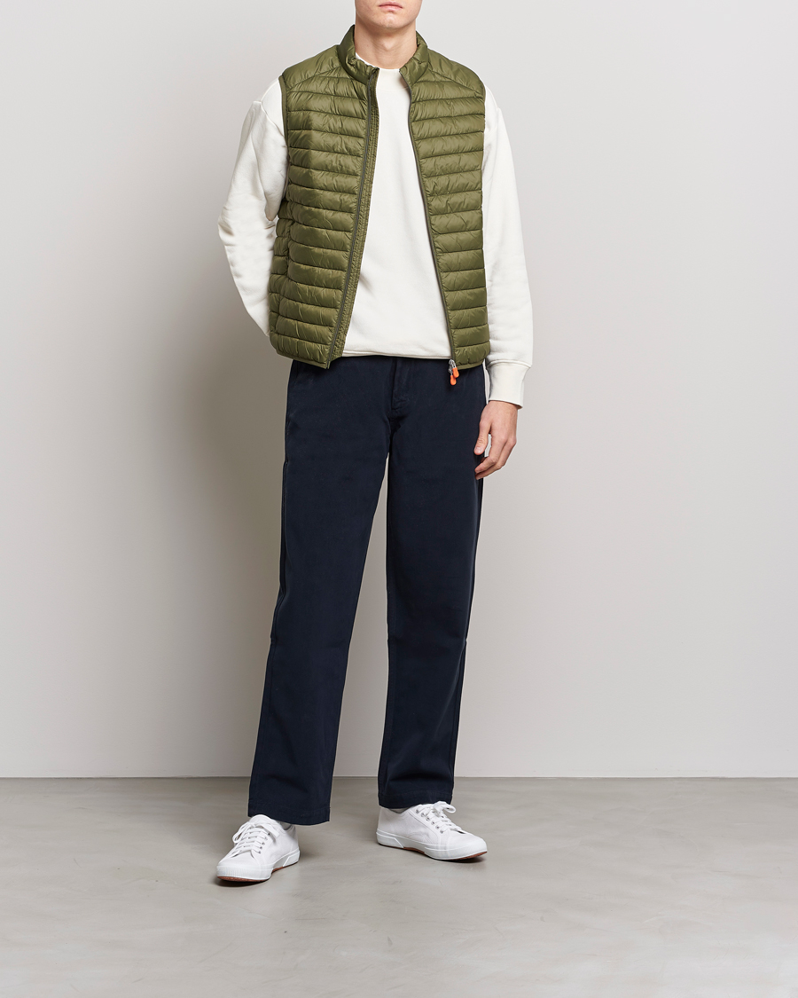 Mies | Ulkoliivit | Save The Duck | Adamus Lightweight Padded Vest Dusty Olive