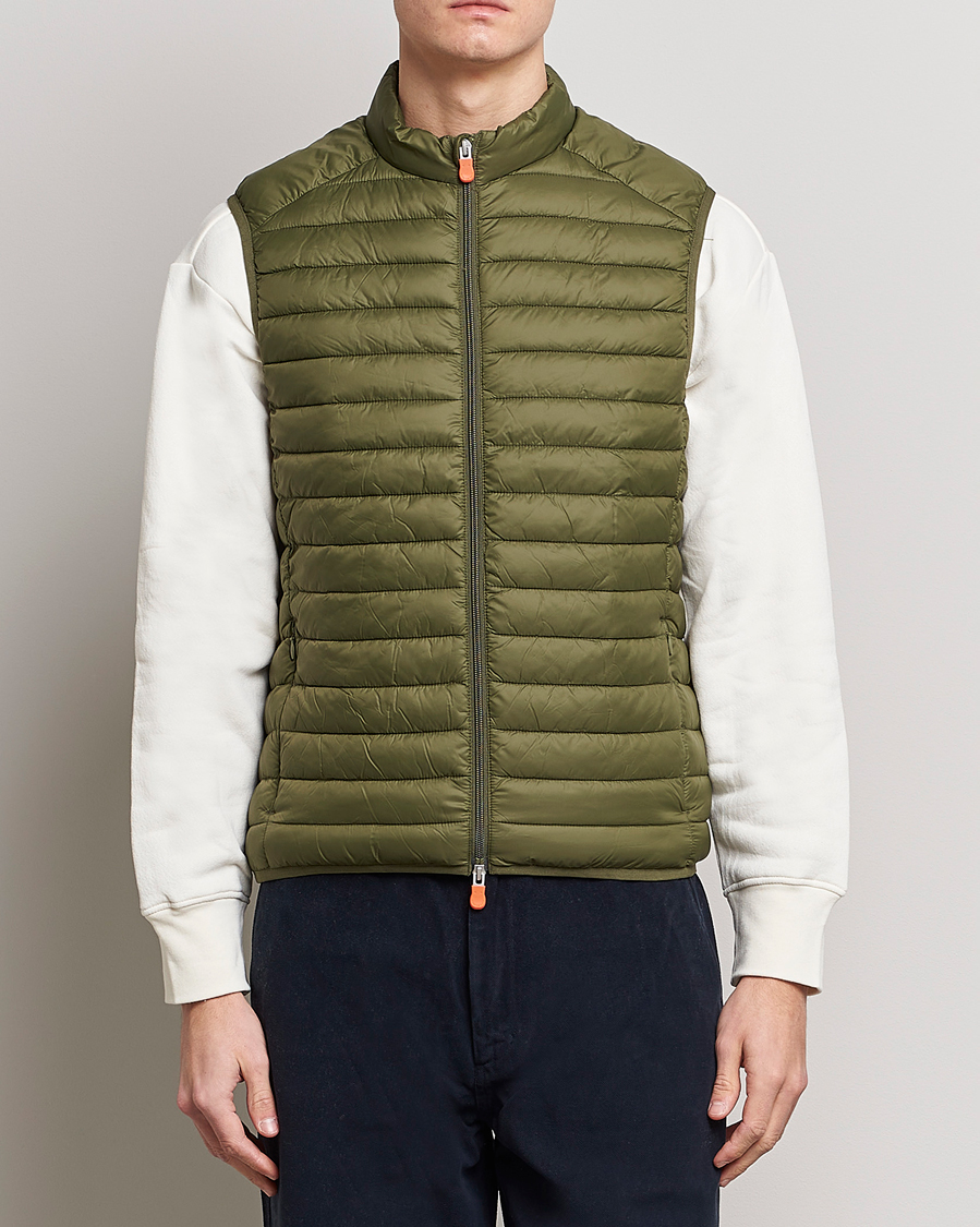 Mies |  | Save The Duck | Adamus Lightweight Padded Vest Dusty Olive