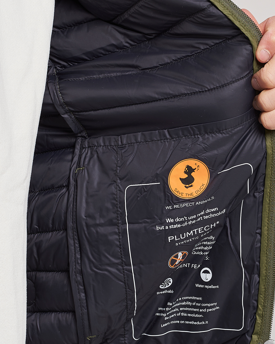 Mies | Ulkoliivit | Save The Duck | Adamus Lightweight Padded Vest Dusty Olive