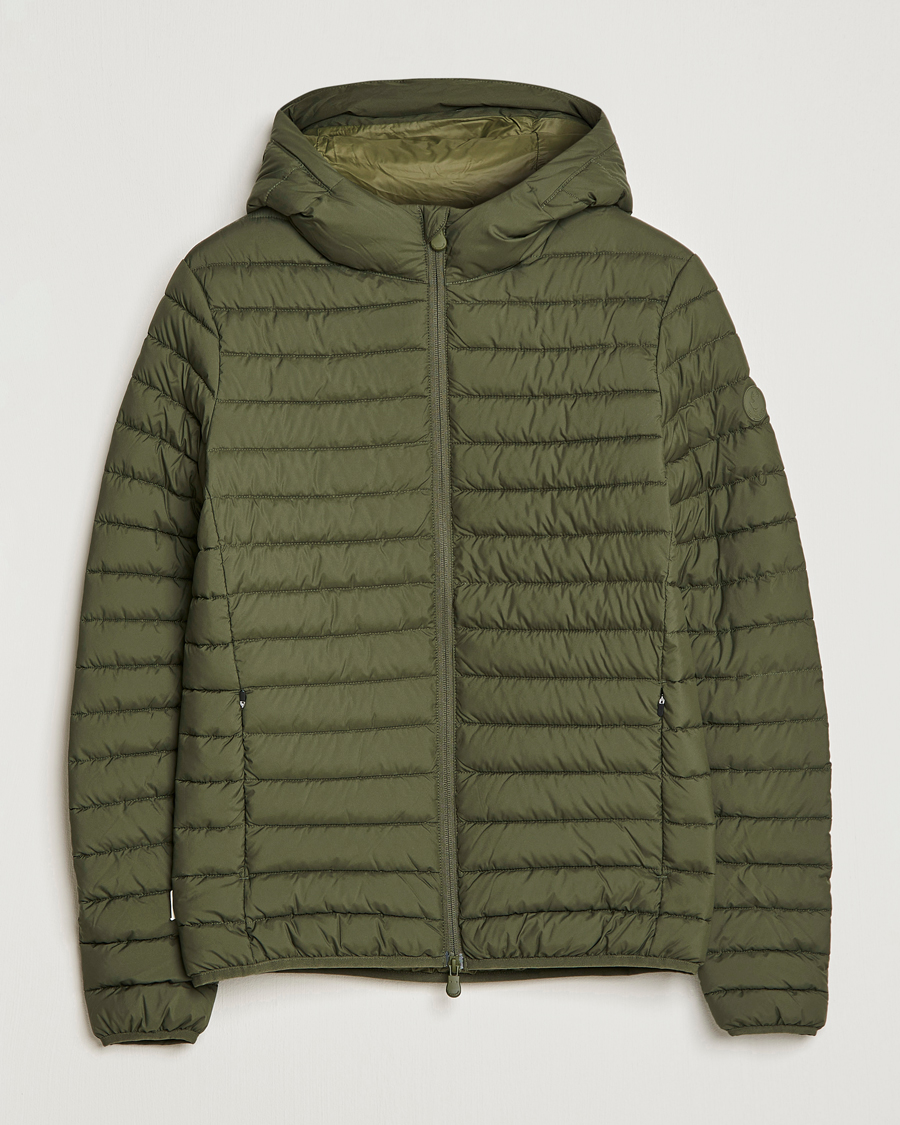 Mies | Takit | Save The Duck | Luke Lightweight Matt Padded Hood Jacket Dusty Olive