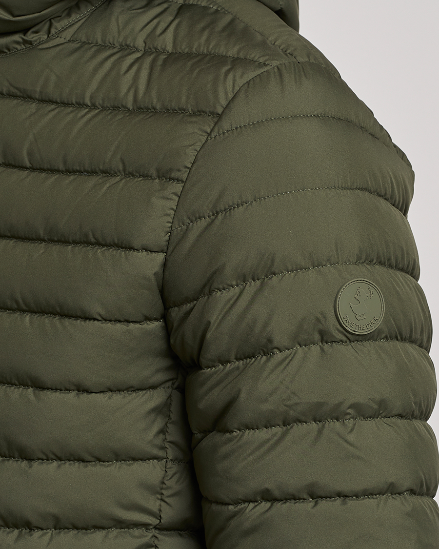 Mies | Takit | Save The Duck | Luke Lightweight Matt Padded Hood Jacket Dusty Olive