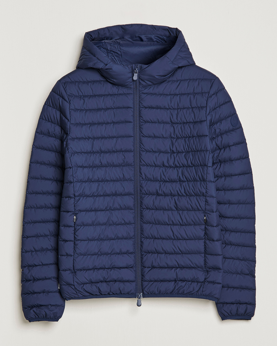 Mies | Takit | Save The Duck | Luke Lightweight Matt Padded Hood Jacket Navy Blue