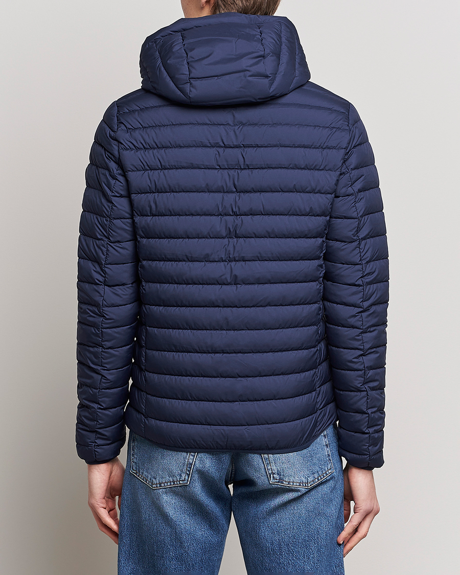 Mies | Takit | Save The Duck | Luke Lightweight Matt Padded Hood Jacket Navy Blue