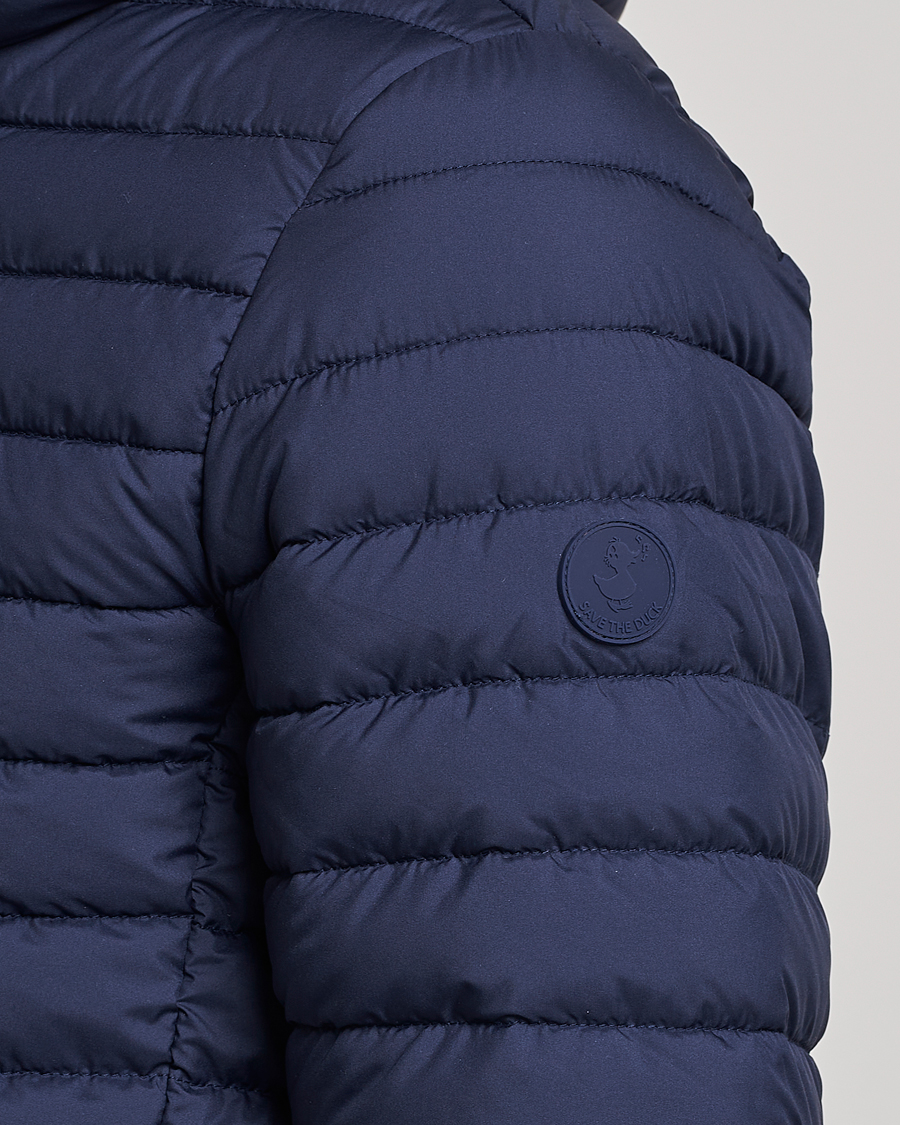 Mies | Takit | Save The Duck | Luke Lightweight Matt Padded Hood Jacket Navy Blue