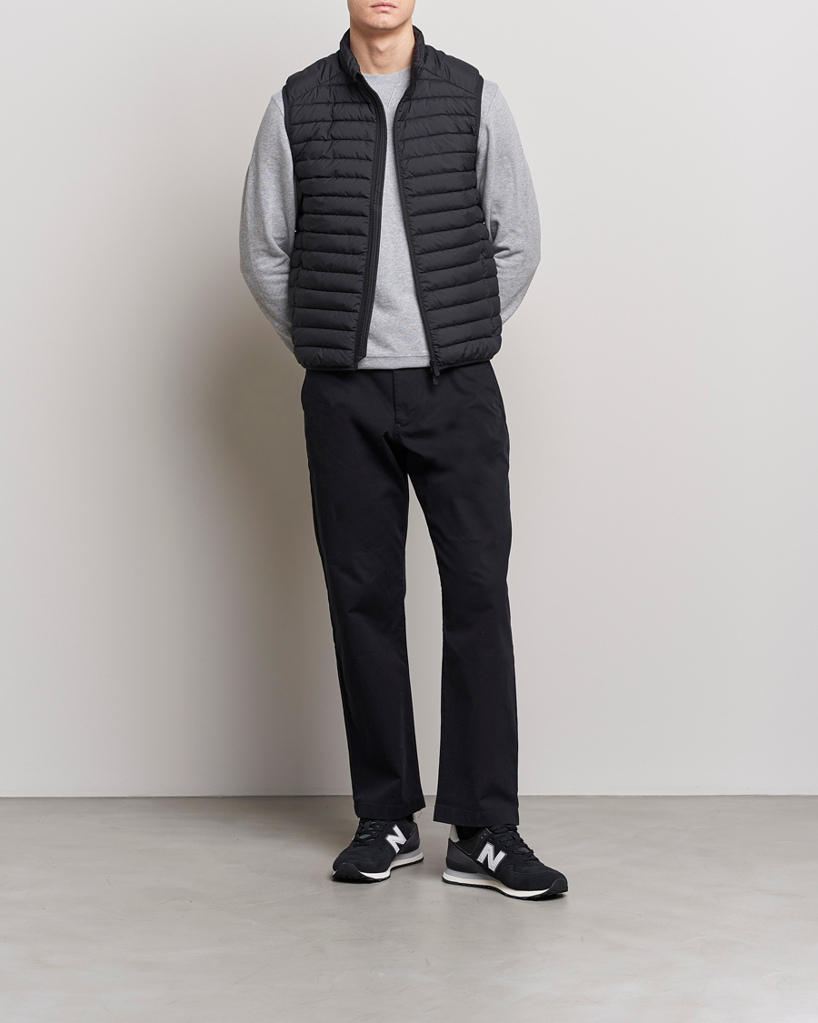 Mies | Takit | Save The Duck | Leonard Lightweight Matt Padded Vest Black