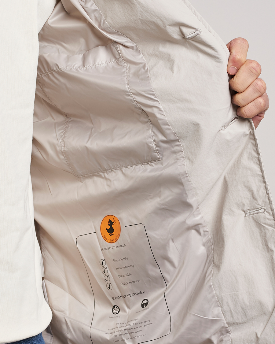 Mies | Takit | Save The Duck | Hamilton Recycled Nylon Coat Rainy Beige