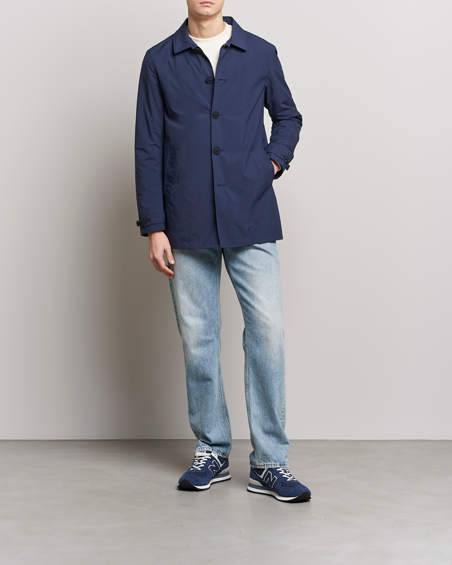Mies | Takit | Save The Duck | Hamilton Recycled Nylon Coat Navy Blue