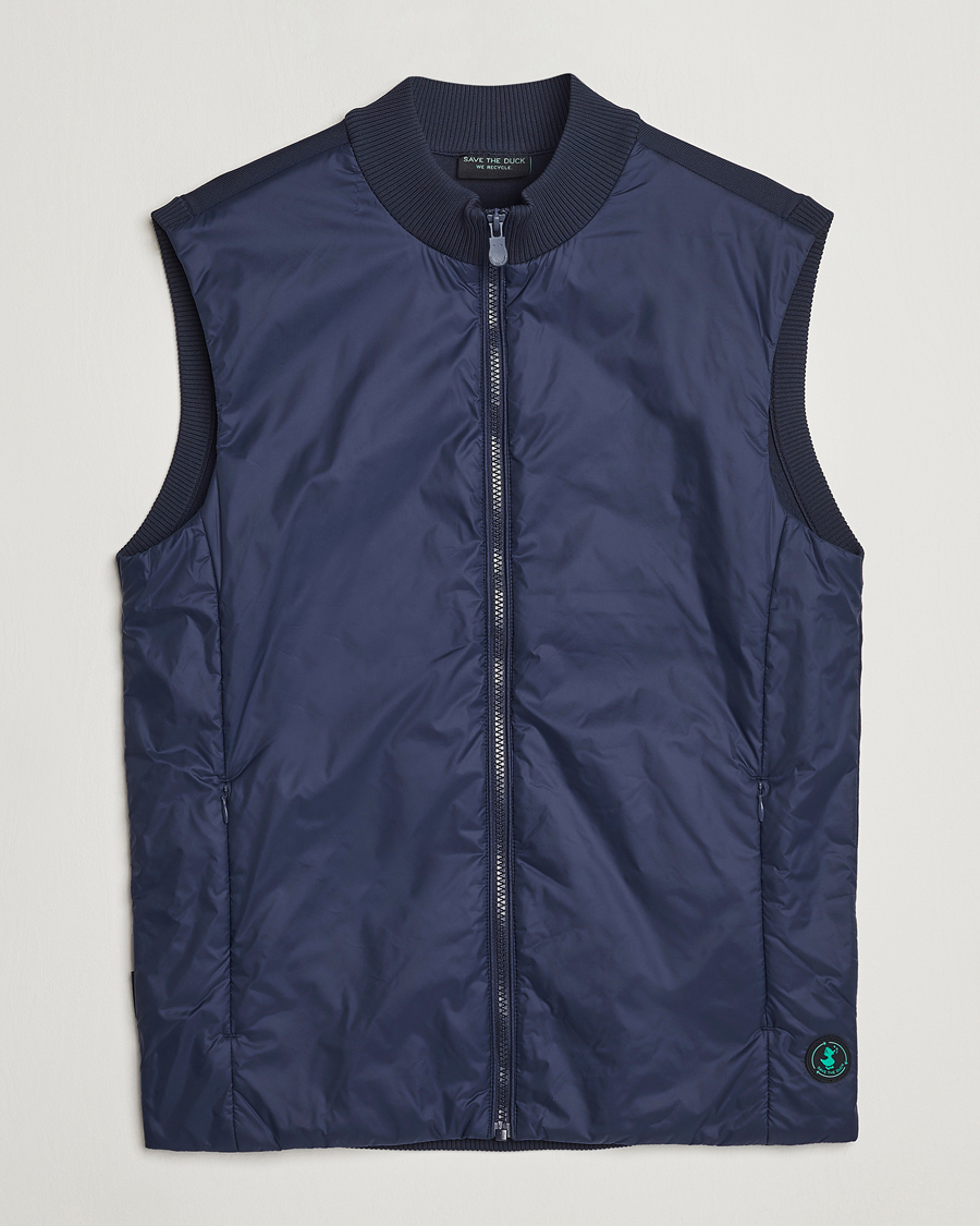 Mies | Ulkoliivit | Save The Duck | Tucana Recycled Hybrid Vest Navy Blue