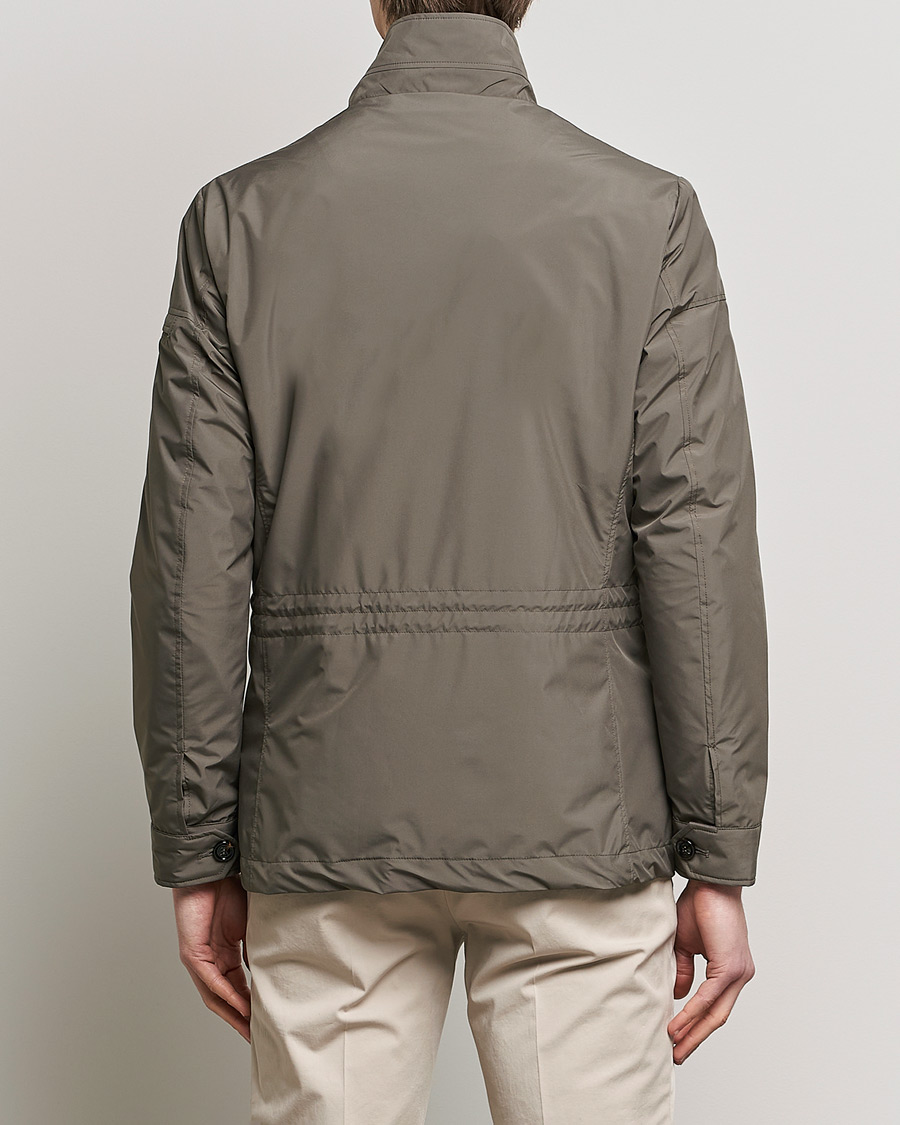 Mies | Takit | MooRER | Waterproof Nylon Field Jacket Brown