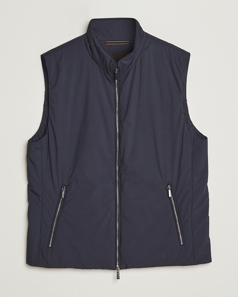 Mies | Takit | MooRER | Senio Padded Vest Navy