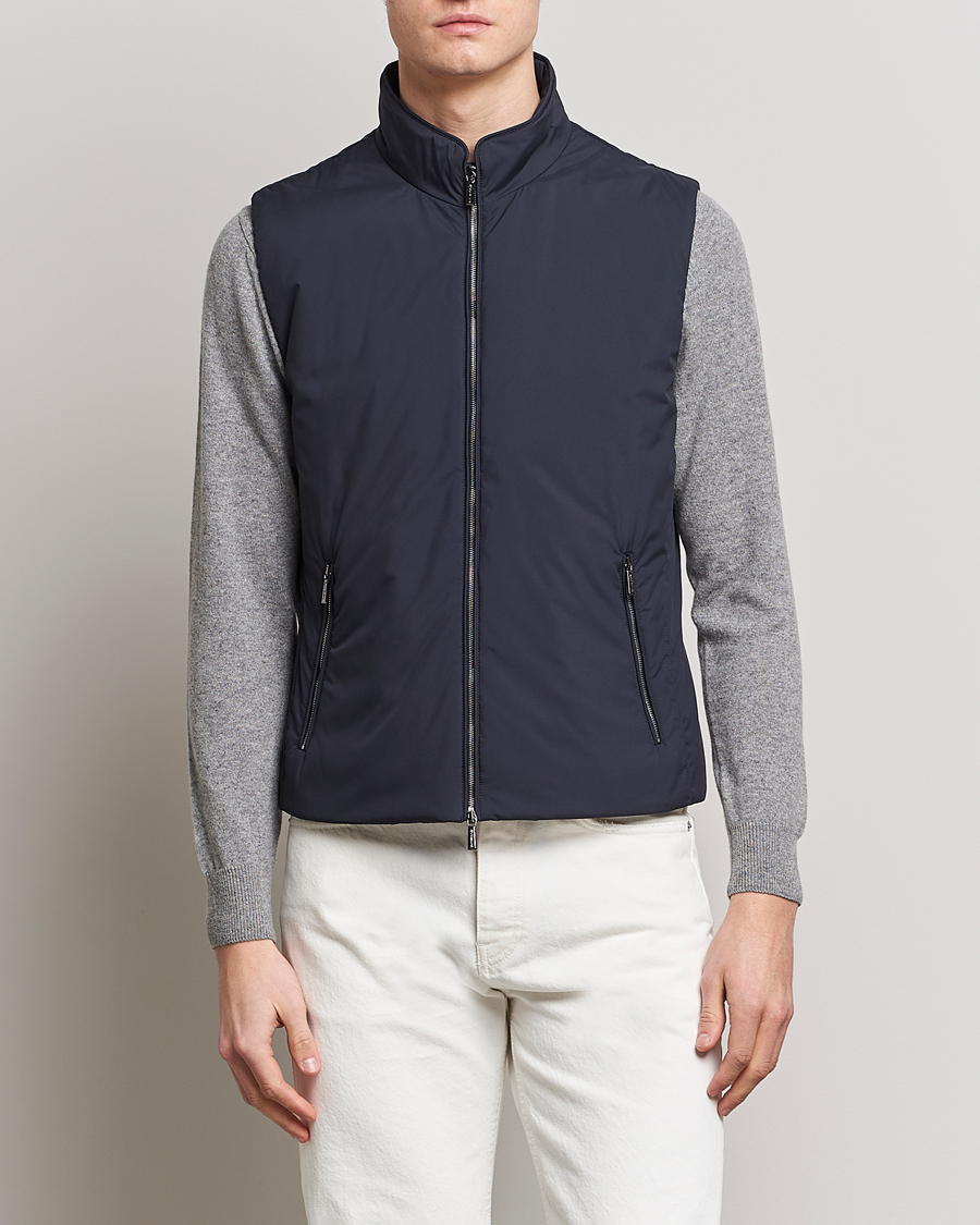 Mies | Takit | MooRER | Senio Padded Vest Navy