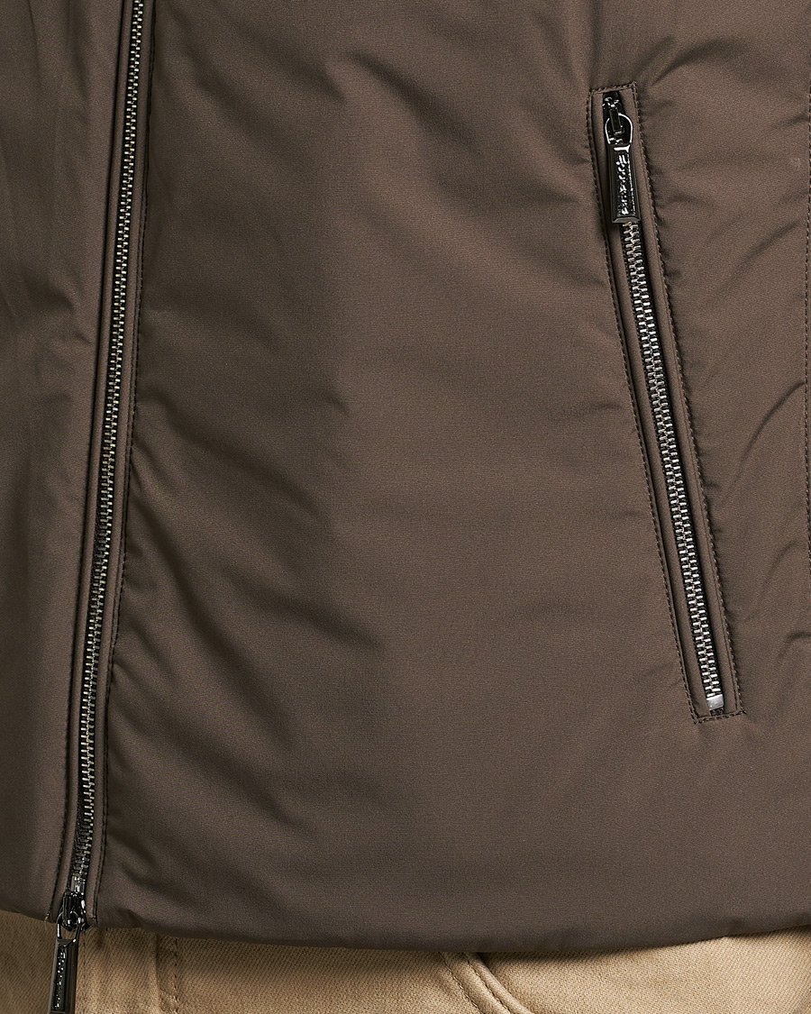 Mies | Ulkoliivit | MooRER | Senio Padded Vest Brown