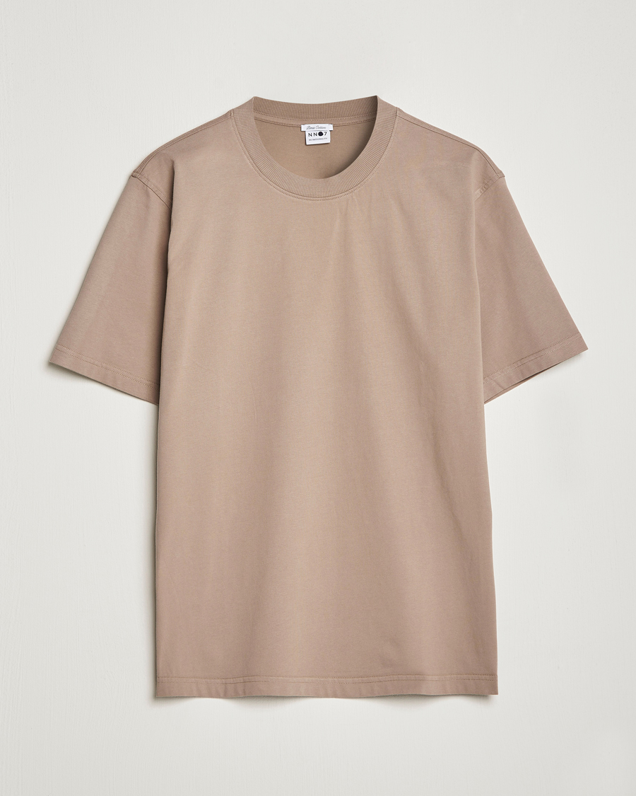 Mies | T-paidat | NN07 | Adam Pima Crew Neck T-Shirt Greige