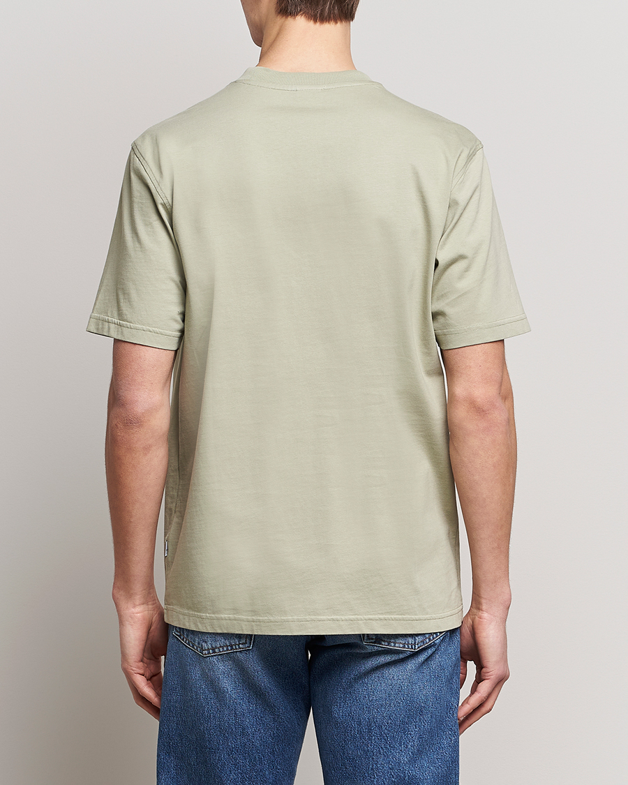 Mies | T-paidat | NN07 | Adam Pima Crew Neck T-Shirt Pale Green