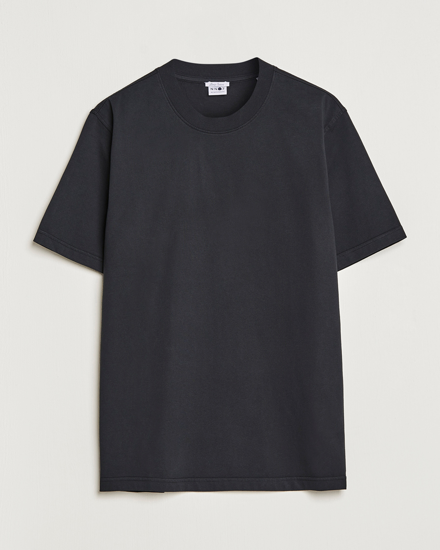 Mies | T-paidat | NN07 | Adam Pima Crew Neck T-Shirt Black