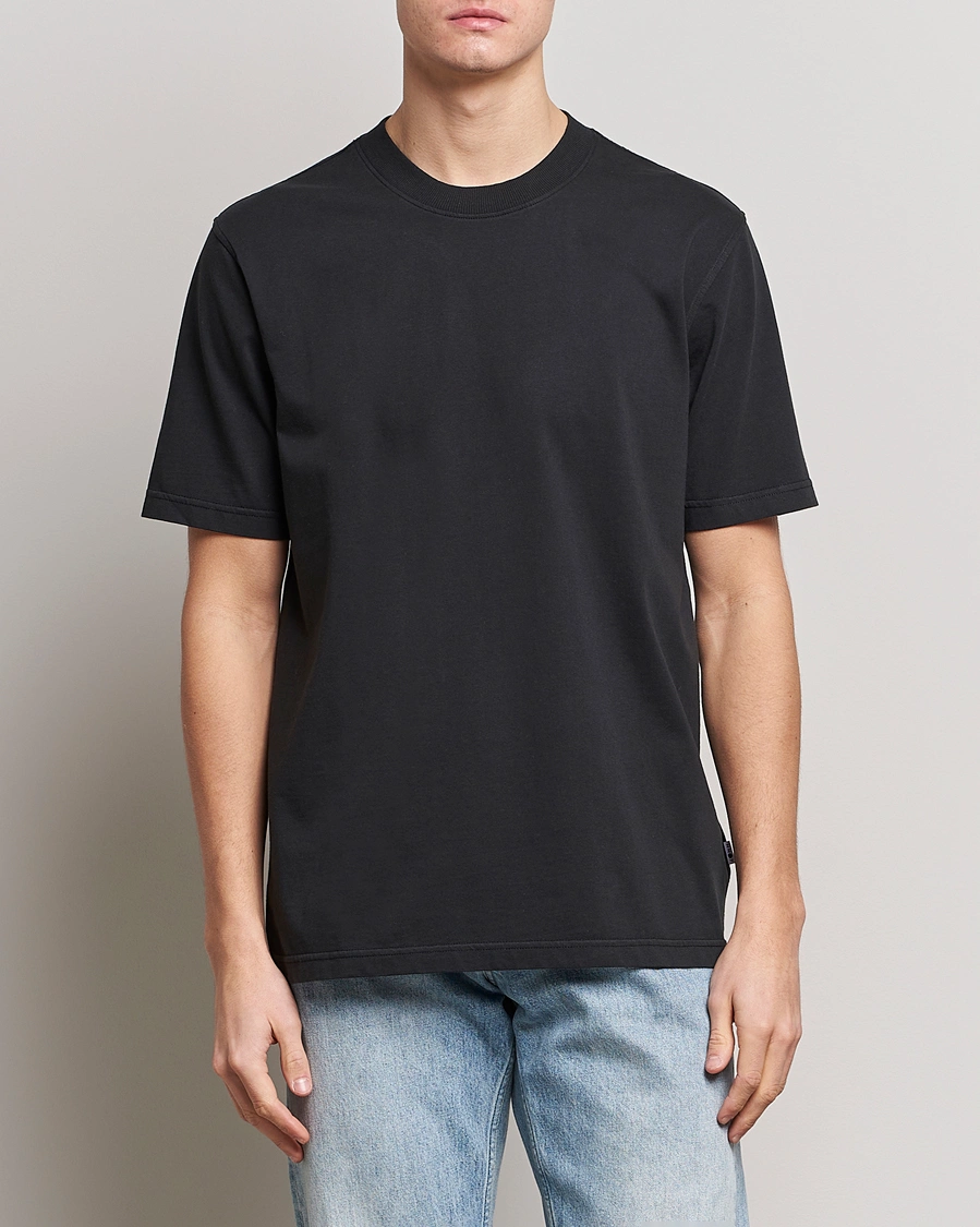 Mies | Mustat t-paidat | NN07 | Adam Pima Crew Neck T-Shirt Black
