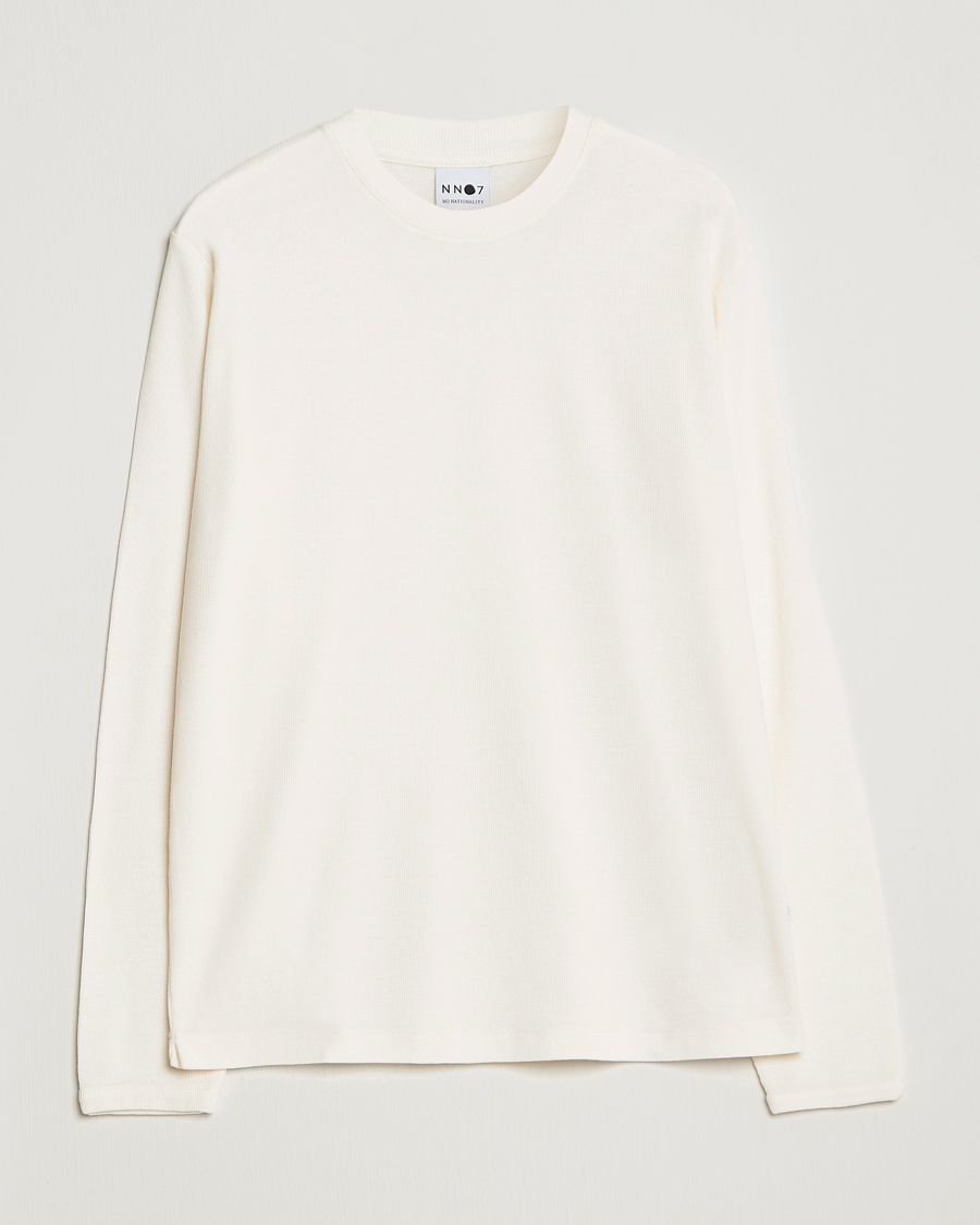 Mies | Puserot | NN07 | Clive Knitted Sweater Egg White