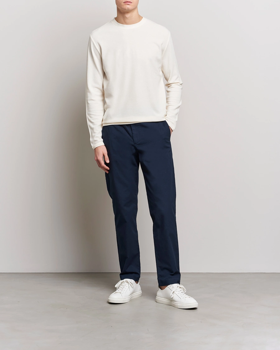 Mies | Puserot | NN07 | Clive Knitted Sweater Egg White