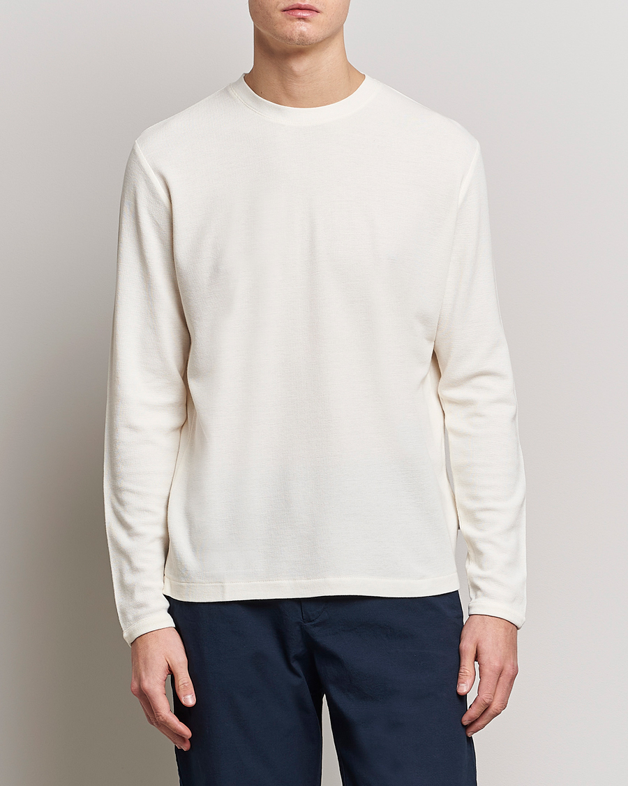 Mies | Puserot | NN07 | Clive Knitted Sweater Egg White