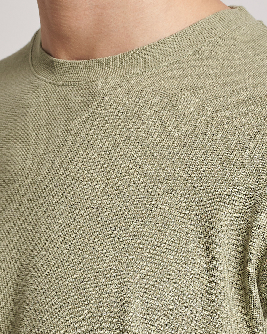Mies | Puserot | NN07 | Clive Knitted Sweater Pale Green